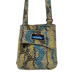 Kavu Keeper Giraffe Print Handbag Crossbody Bag Purse Small‎